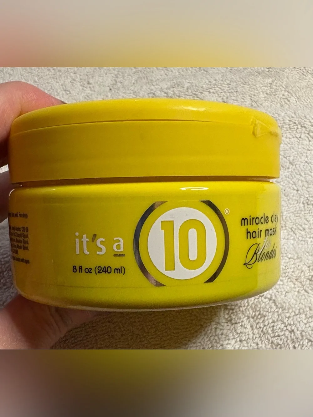 It's a 10 Miracle Clay Hair Mask for Blondes 8 fl oz 240 ml - New, Sealed